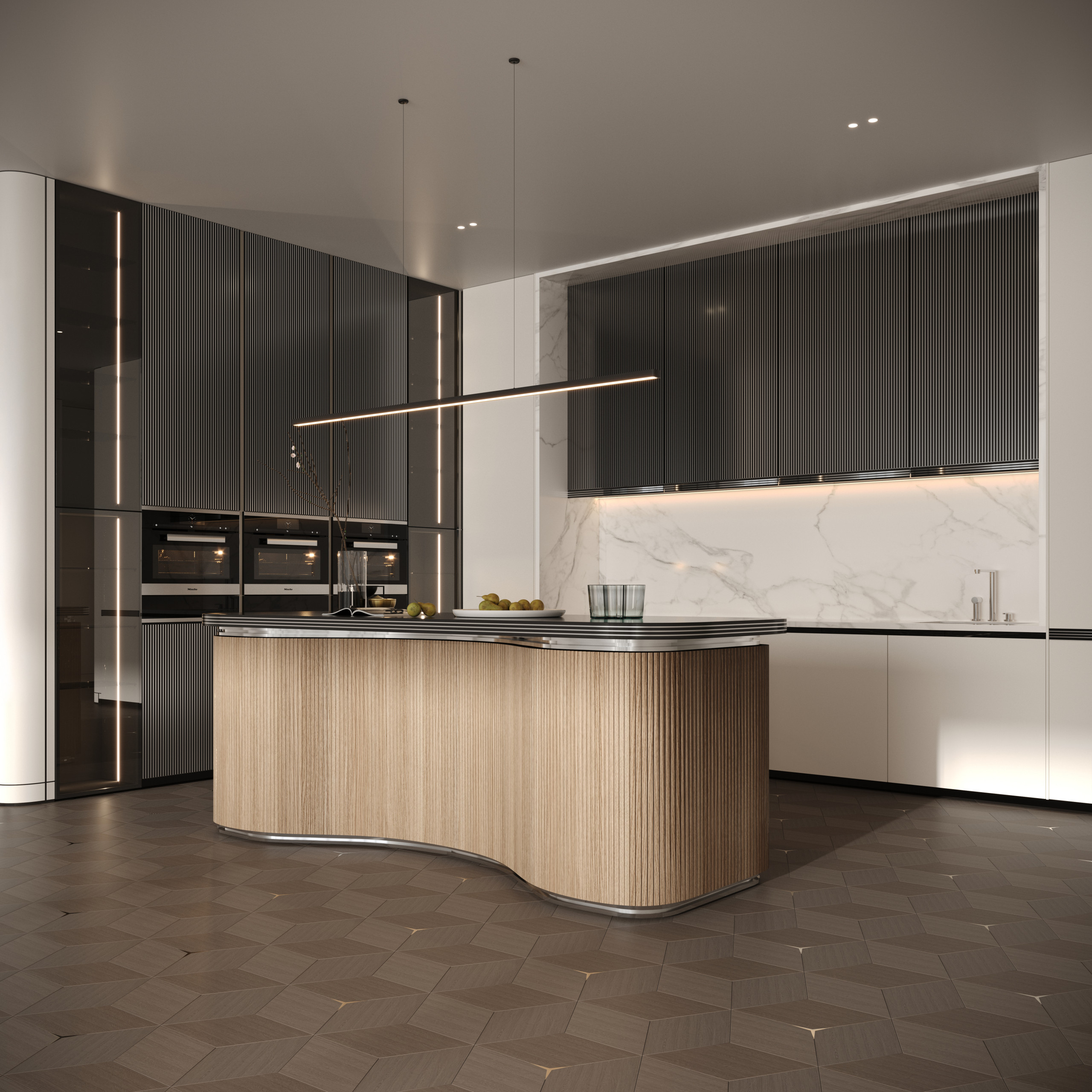 Kitchen-P1-001 Mercedes-Benz Places – Binghatti City