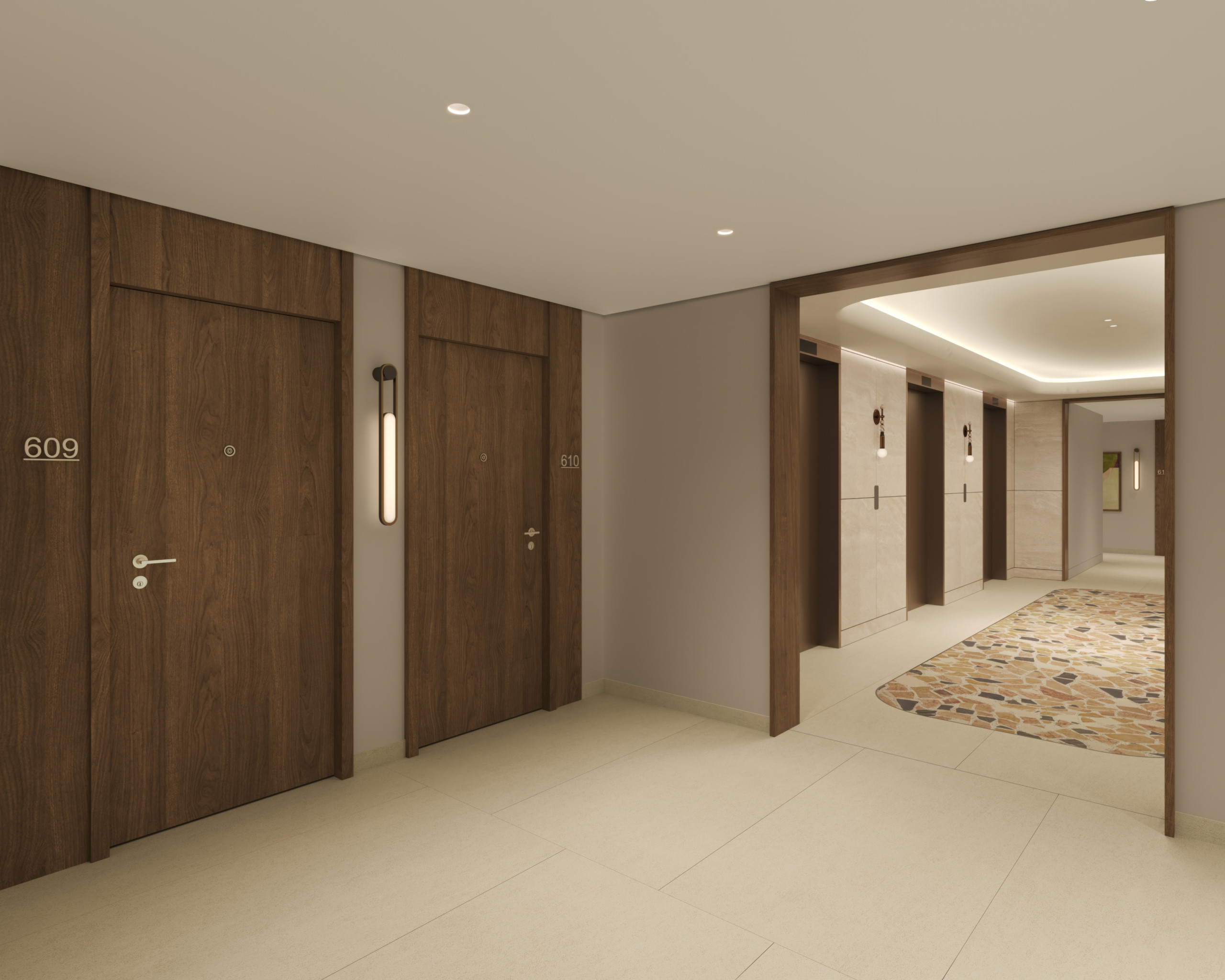 Lift Corridoor Artistry One Residences