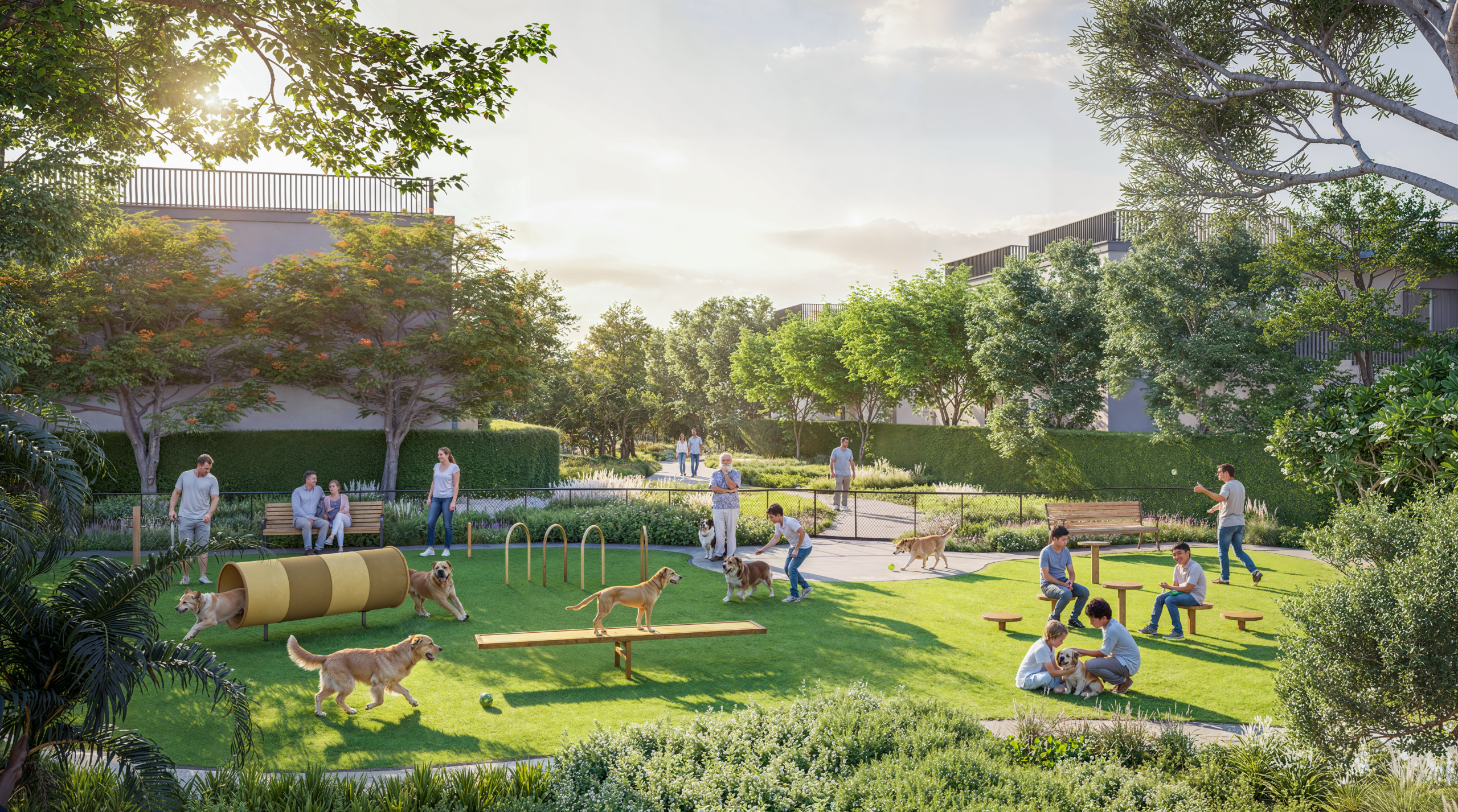 Pet Zone The Brooks at Sobha Sanctuary