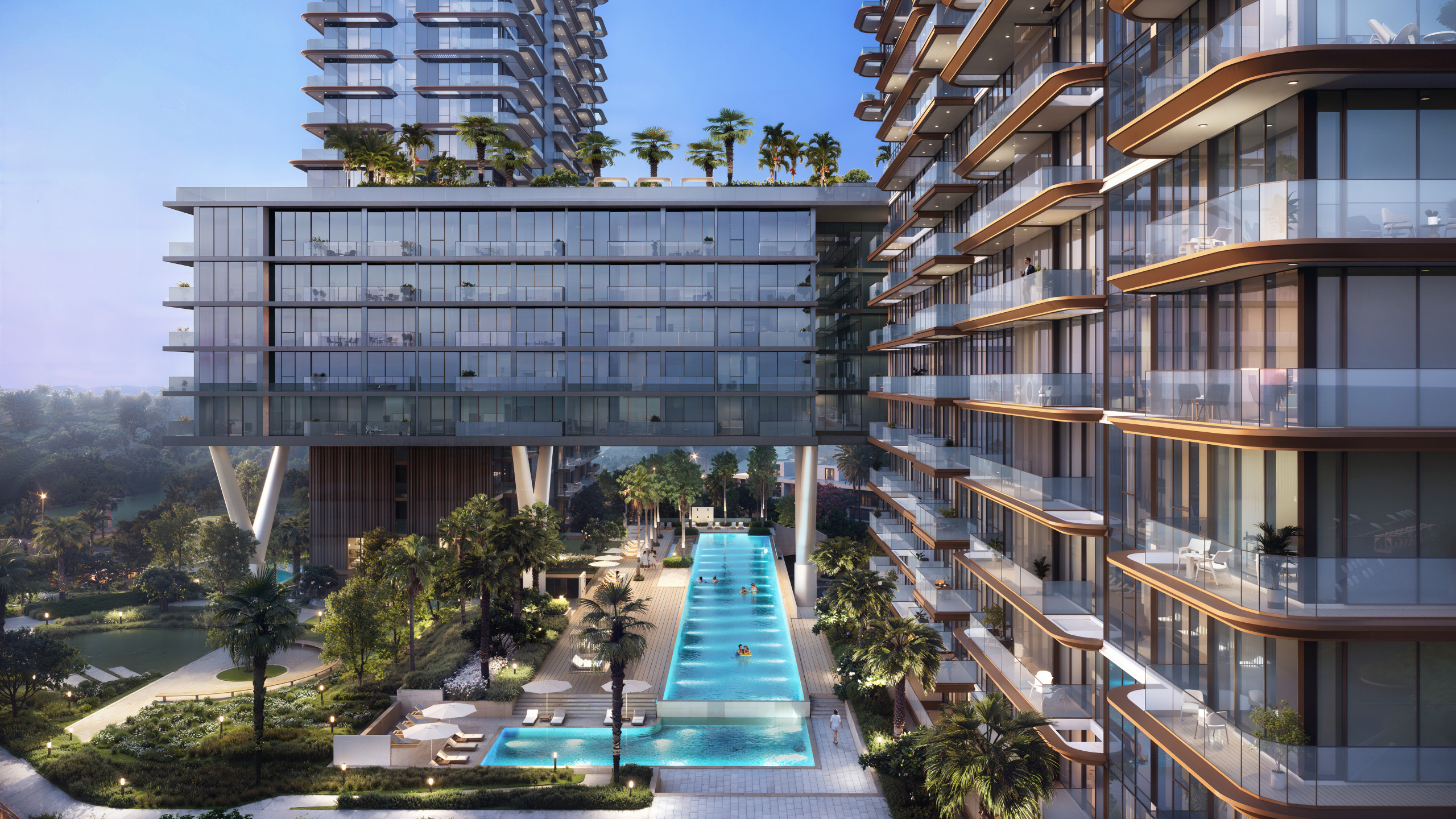 Soto Grande – Sky Bridge Mercedes-Benz Places – Binghatti City
