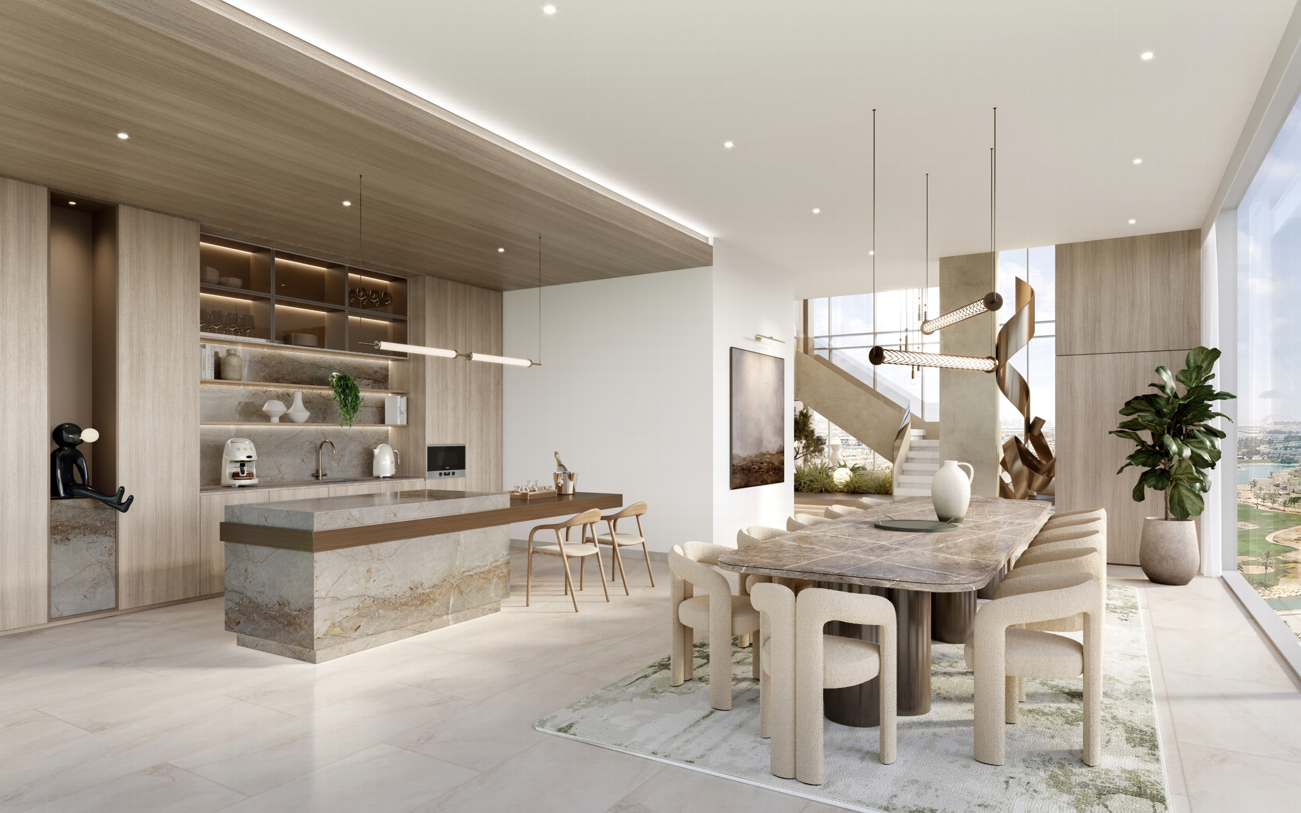 Soto Grande – private dining and kitchen Soto Grande