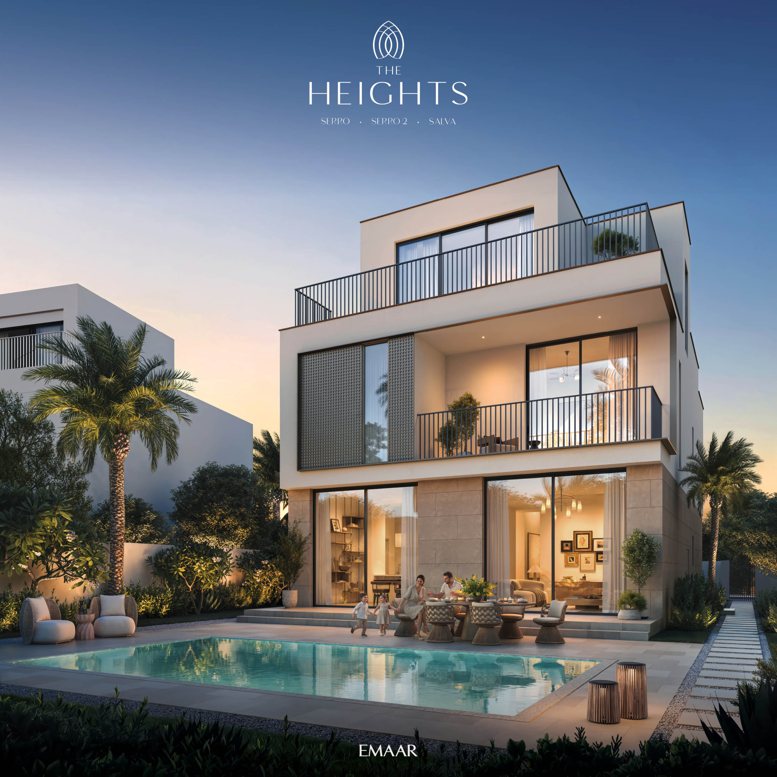 THE_HEIGHTS_4br_type_b_back_the_heights_3D_render_by_VV The Heights Country Club & Wellness