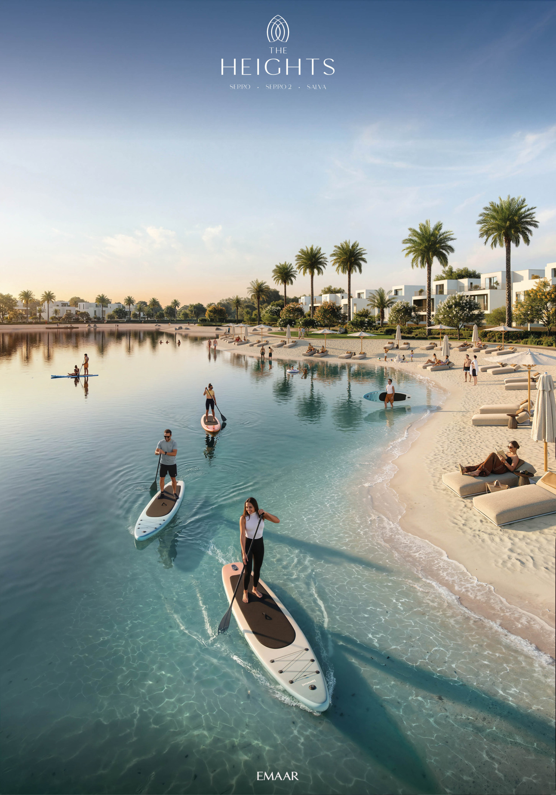 THE_HEIGHTS_Lifestyle-Semi-Aerial-Water-Activities_The-Heights_3D_render_by_VV The Heights Country Club & Wellness