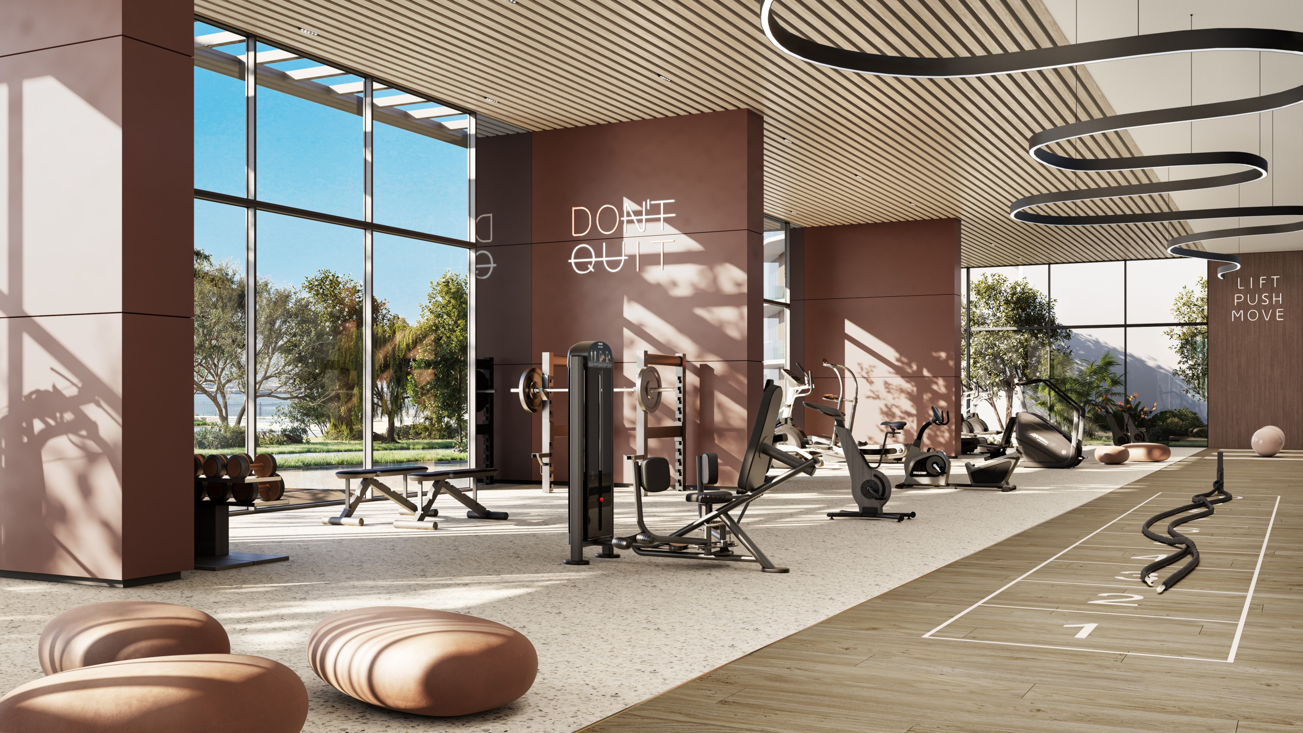 The Edit at d3 Amenity Gym The Edit at d3