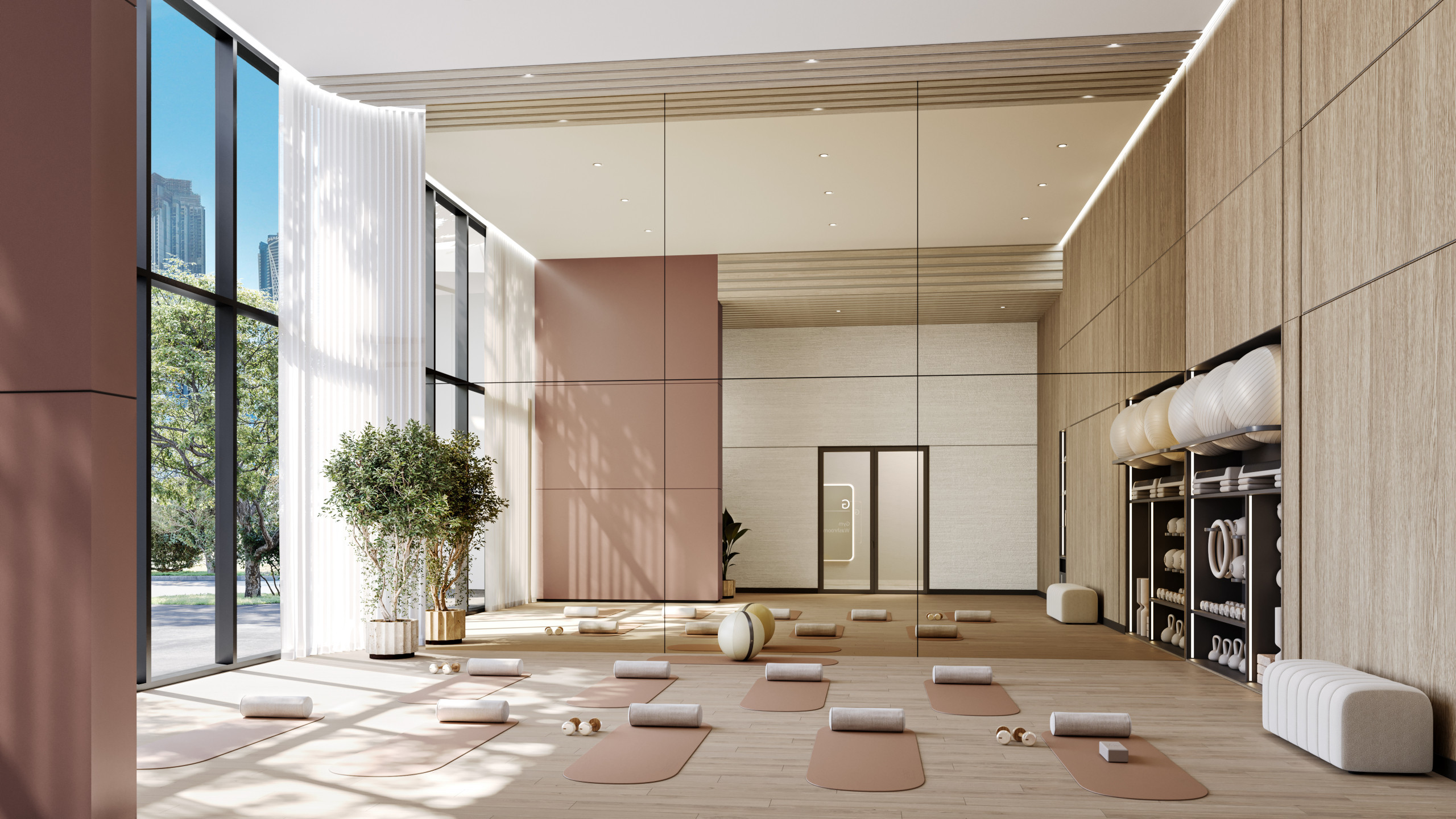 The Edit at d3 Amenity Yoga The Edit at d3