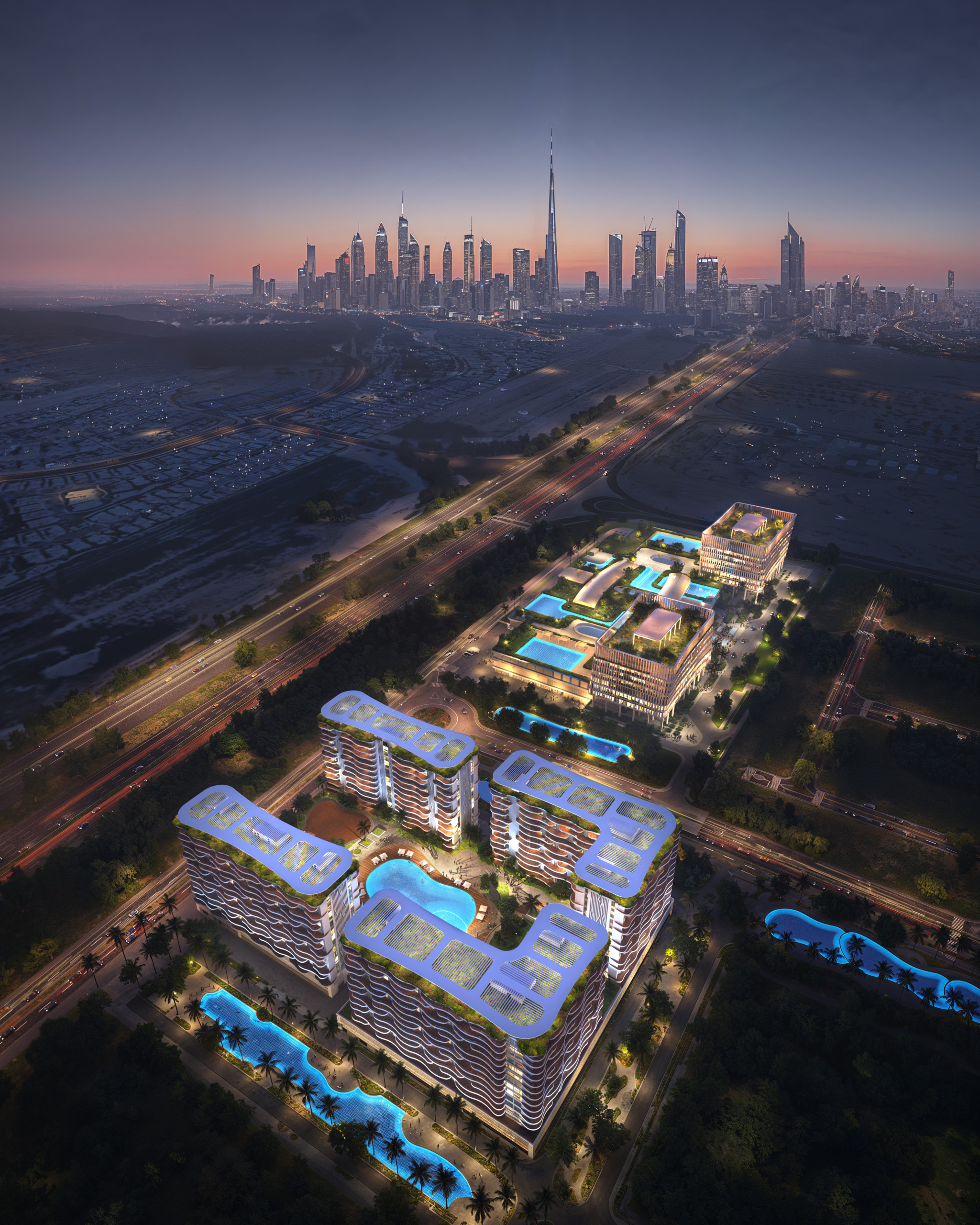 c03++ DAMAC Lagoons District – Offices & Apartments