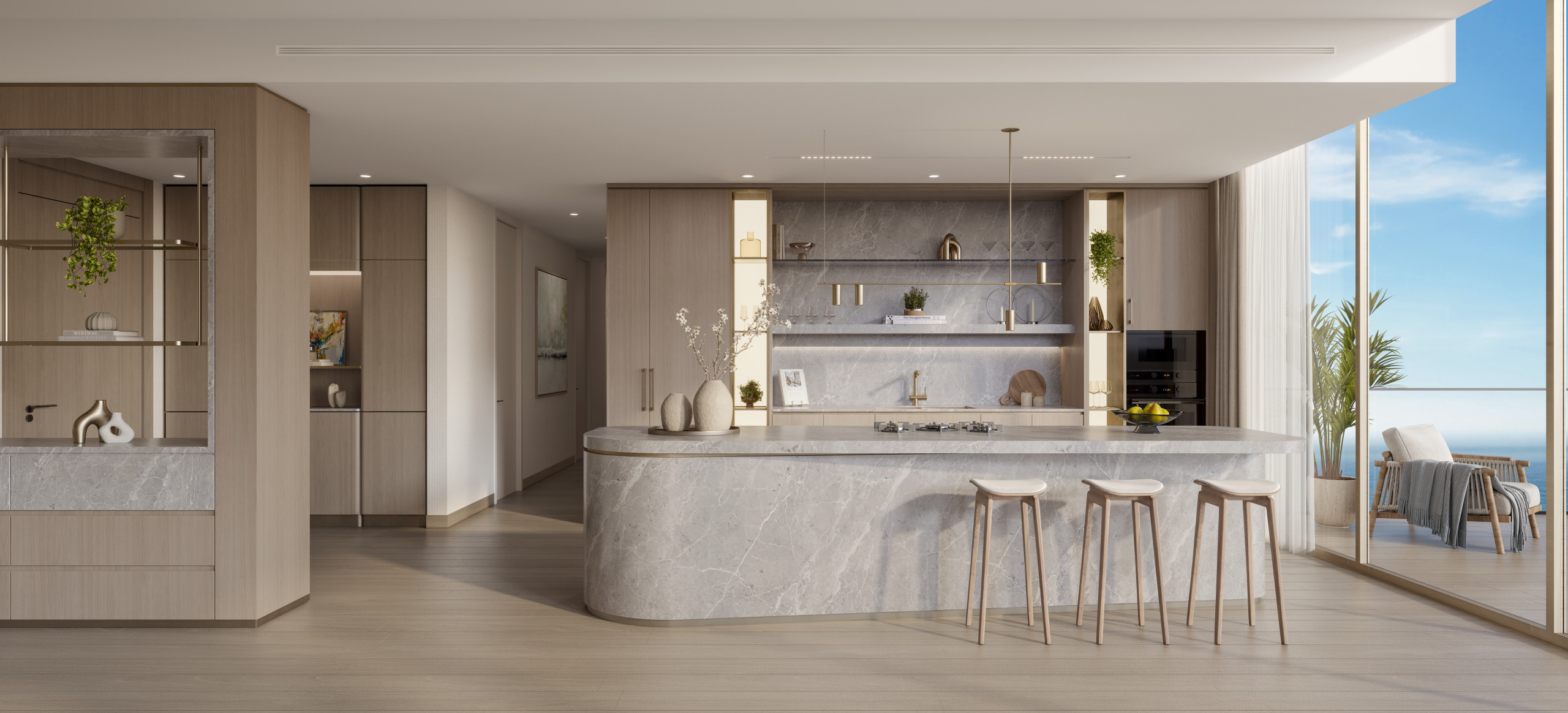 3BR_Kitchen The Meriva Collection
