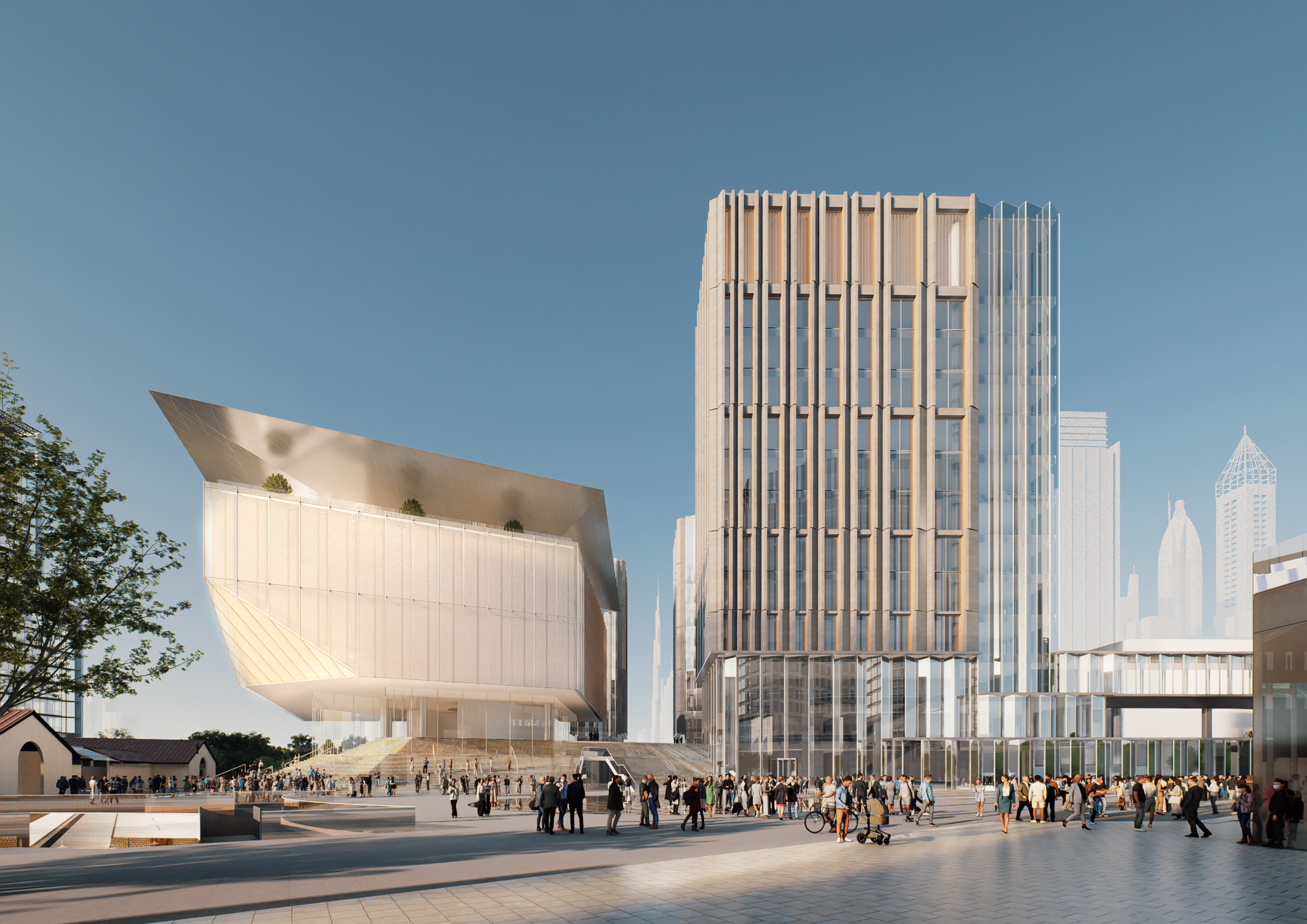 DIFC Zabeel District – Art Pavilion + Academy 02 The Residences at DIFC Zabeel District