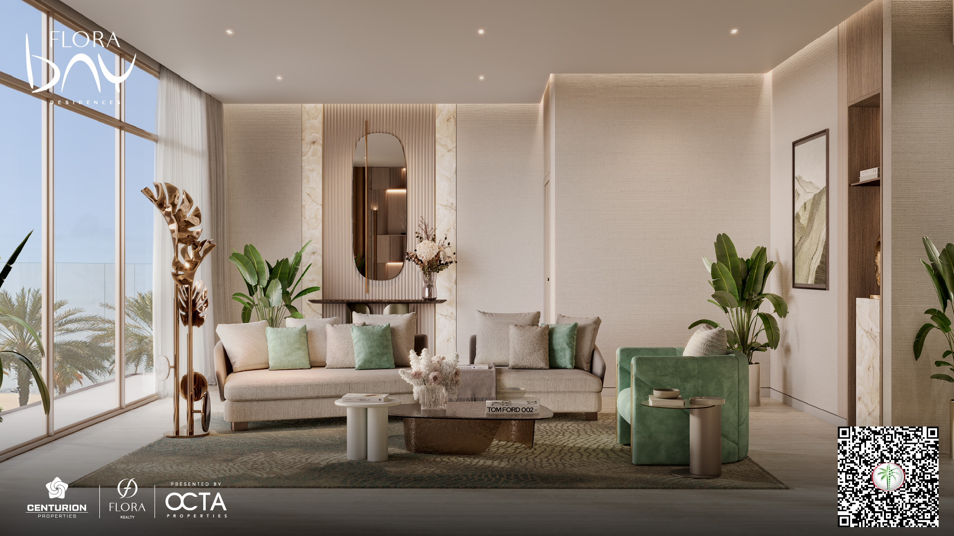 FB_4BHK Living Room-41 Flora Bay Residences