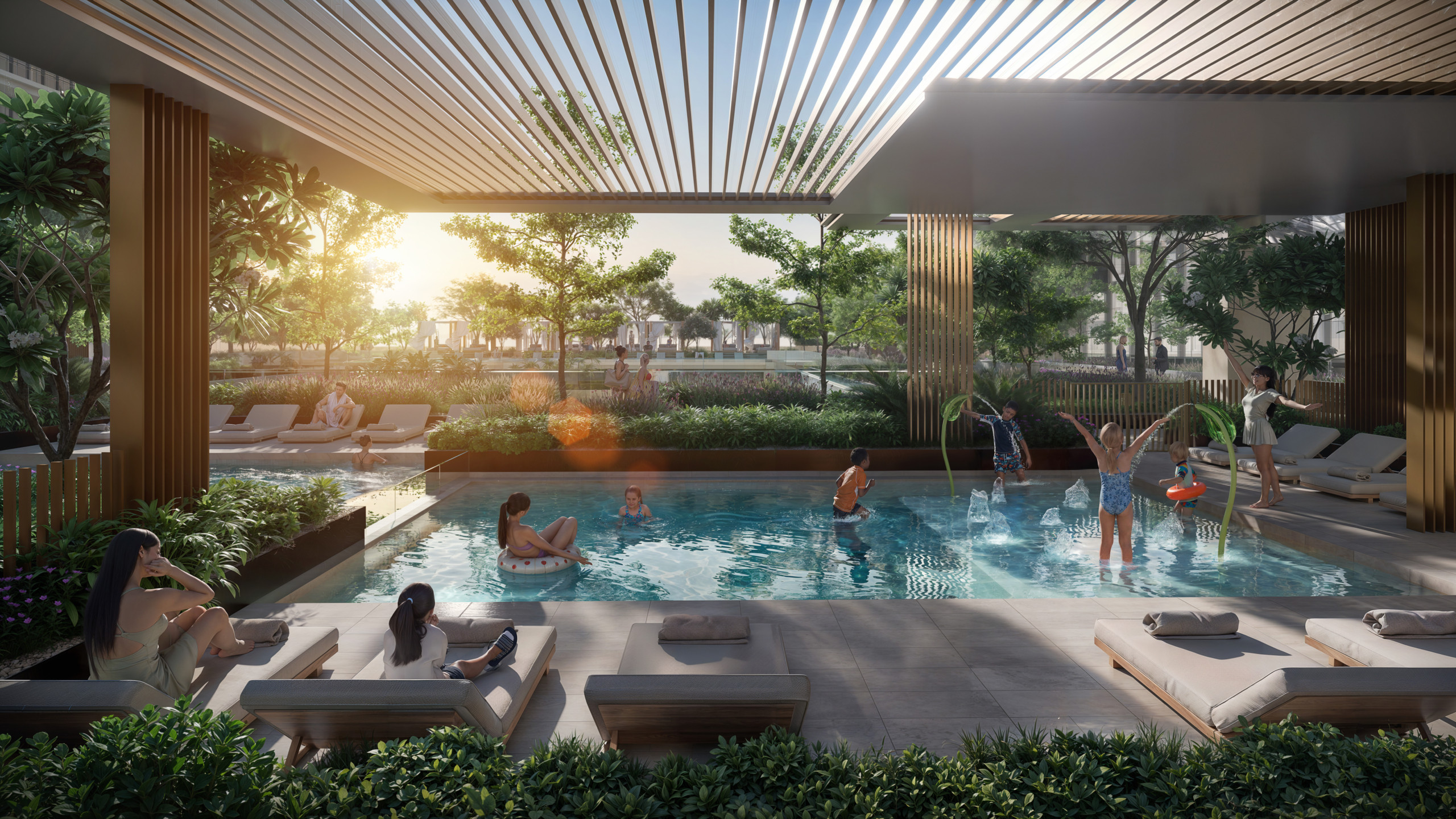 KIDS POOL The Residences at DIFC Zabeel District