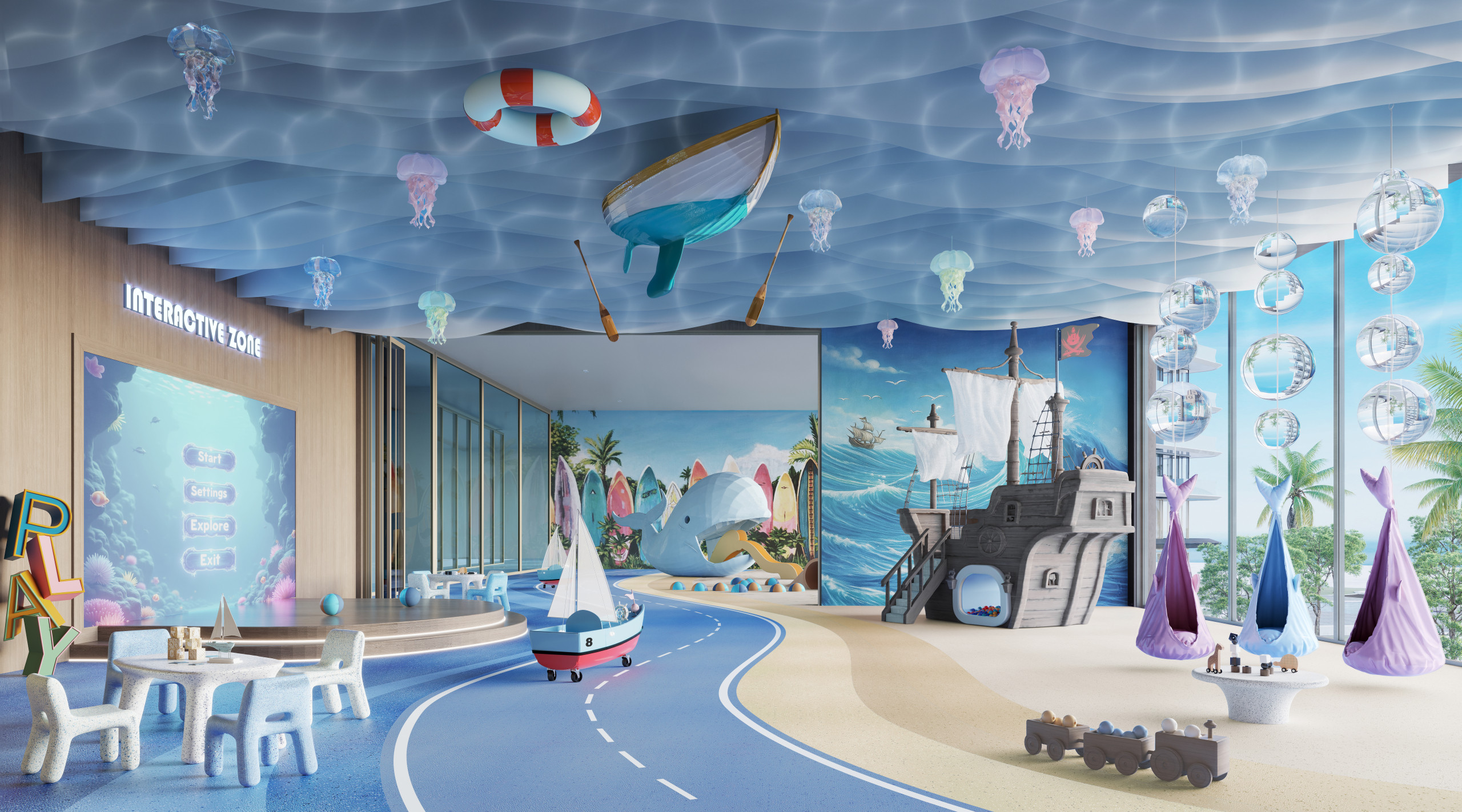 Kids Play Area The Meriva Collection