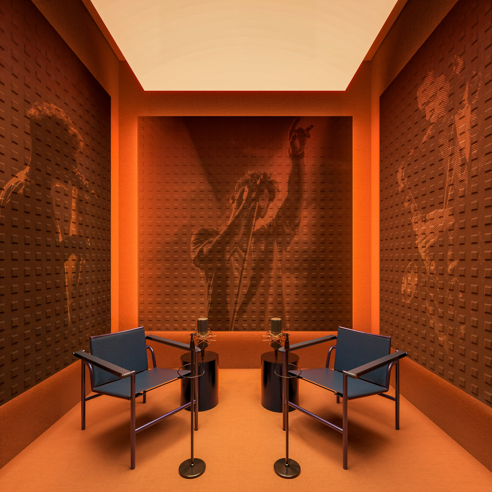 Podcast-studio INAURA Residences