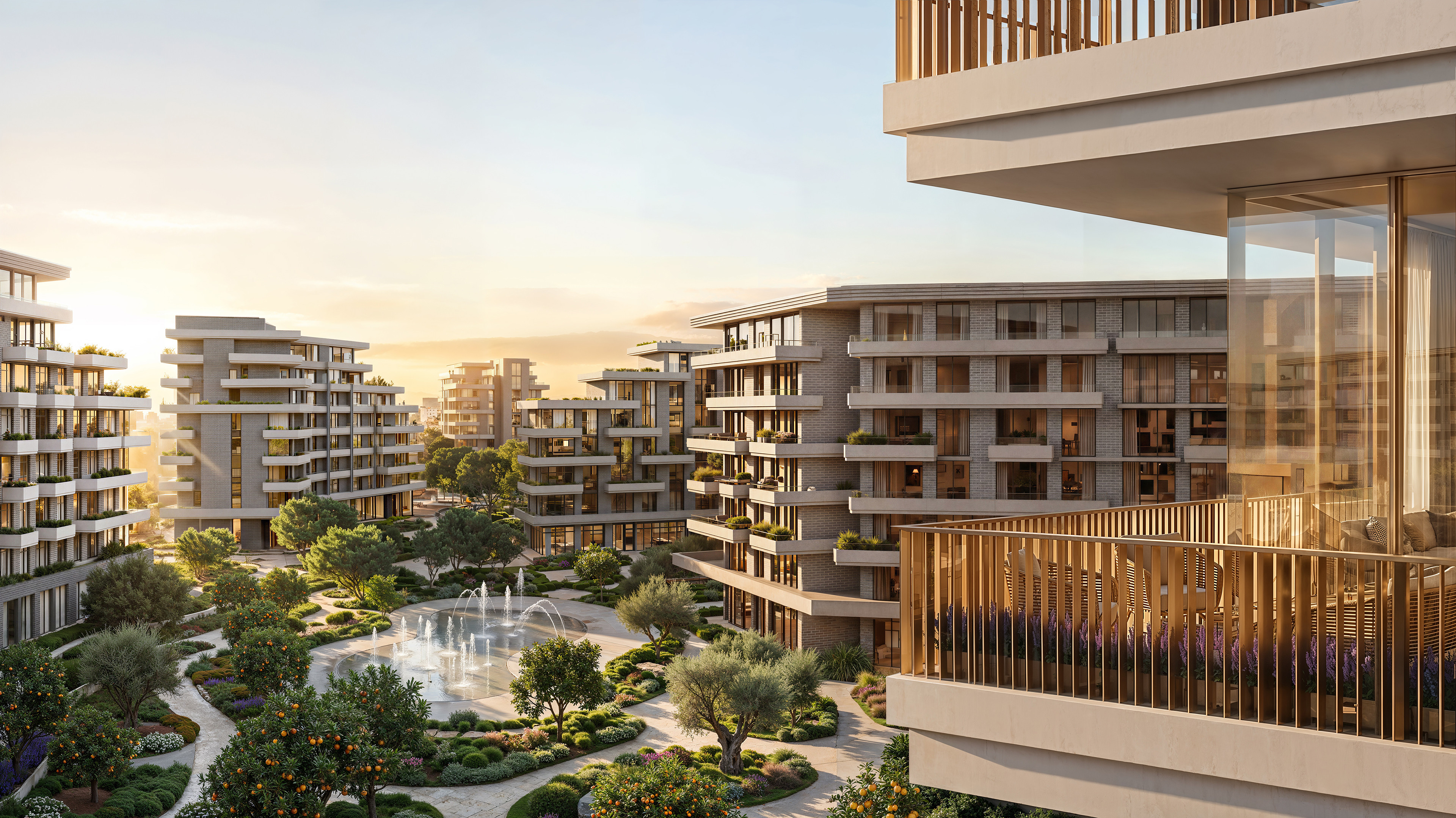 Balcony – Green Spine Arancia Yards